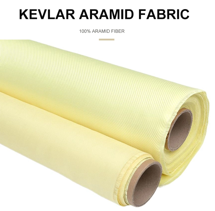 China Factory Hot Sale Stab Puncture Proof Aramid Plain Anti Cut Fabric 3000d 410g Aramid Fabrics