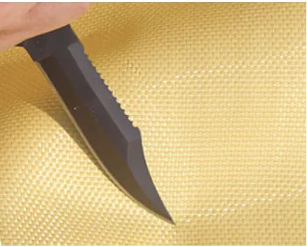 China Factory Plain Twill Weave Cut Resistant Stab Proof Aramid Fabric for Sale