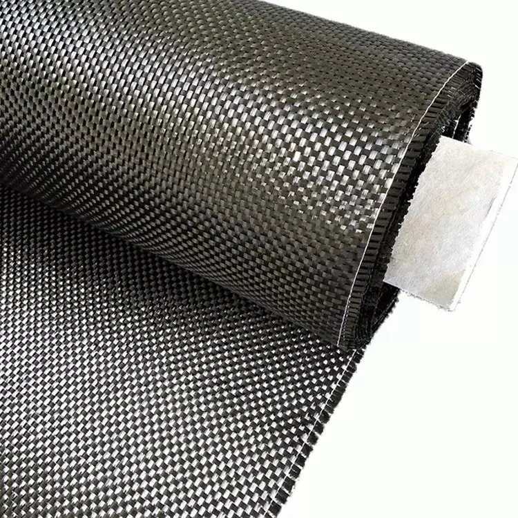 3K 200GSM 220GSM 240GSM 2*2 Twill Carbon Fiber Fabric