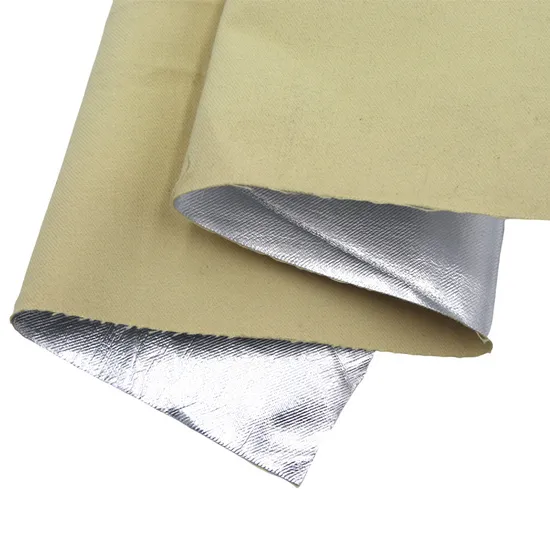 열 반사 케블라 19온스 알루미늄 처리 아라미드 직물