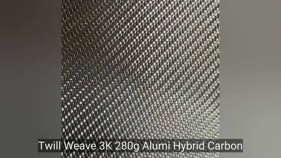 중국 공장 3K TPU 코팅 탄소 섬유 가죽 직물 도매 0.38mm 두꺼운 능직 직물, 광택 TPU 코팅 탄소 섬유 천 직물